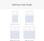 Signature Design by Ashley Twin Size 8 Inch Medium Firm Charcoal Gel & Green Tea Infused Memory Foam Mattress for Pressure Relief, Fiberglass Free, Mattress In A Box