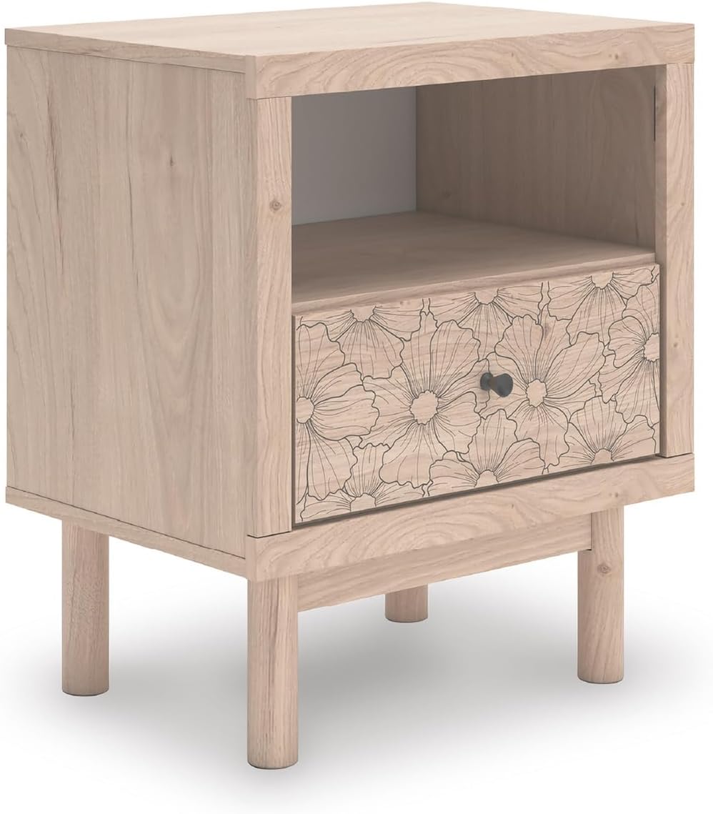 Signature Design by Ashley Birkmore Nightstand Bedside Charging Station with ...