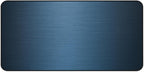 Brushed Metal Texture Desk Mat - Extended Mouse Pad & Desk Pad, Neoprene Surface, Non-Slip Rubber Base, Stitched Edges, Desk Protector for Keyboard & Mouse, Sizes 12x18/12x22/16x32 (Blue, 16x32)