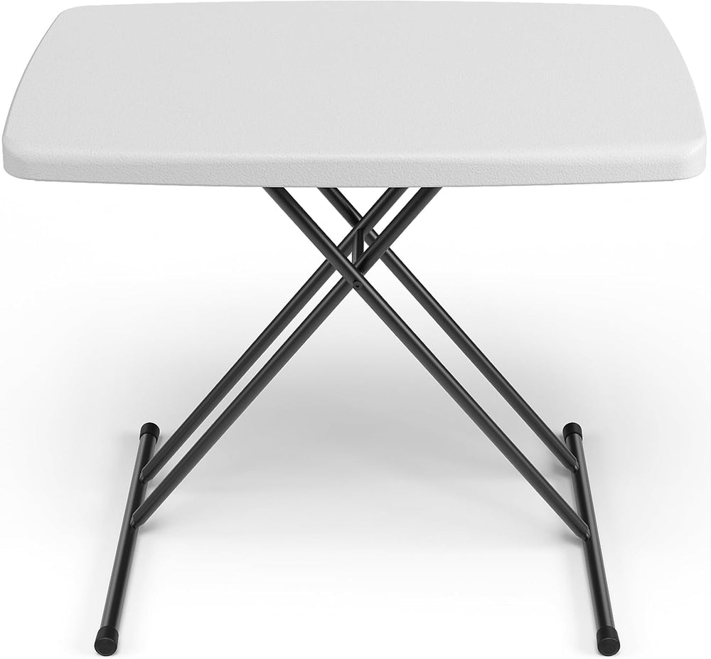 30in Folding Table, Portable Picnic Table with Adjustable Height, Foldable TV...