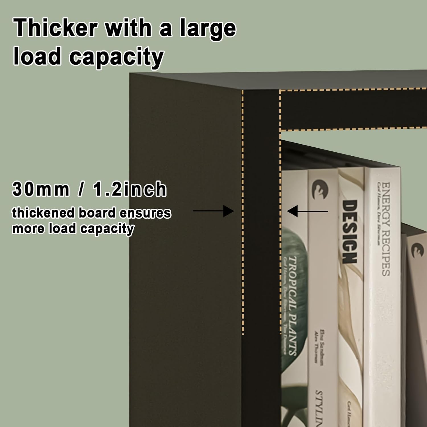 CTESNE【2026 Wooden Thick Frame】 2 Cube Storage Organizer Shelf with Anti-Tipping Kits + Reversible Open Back Bookcase, Horizontal and Vertical Dual-use (Chocolate Color 13in)