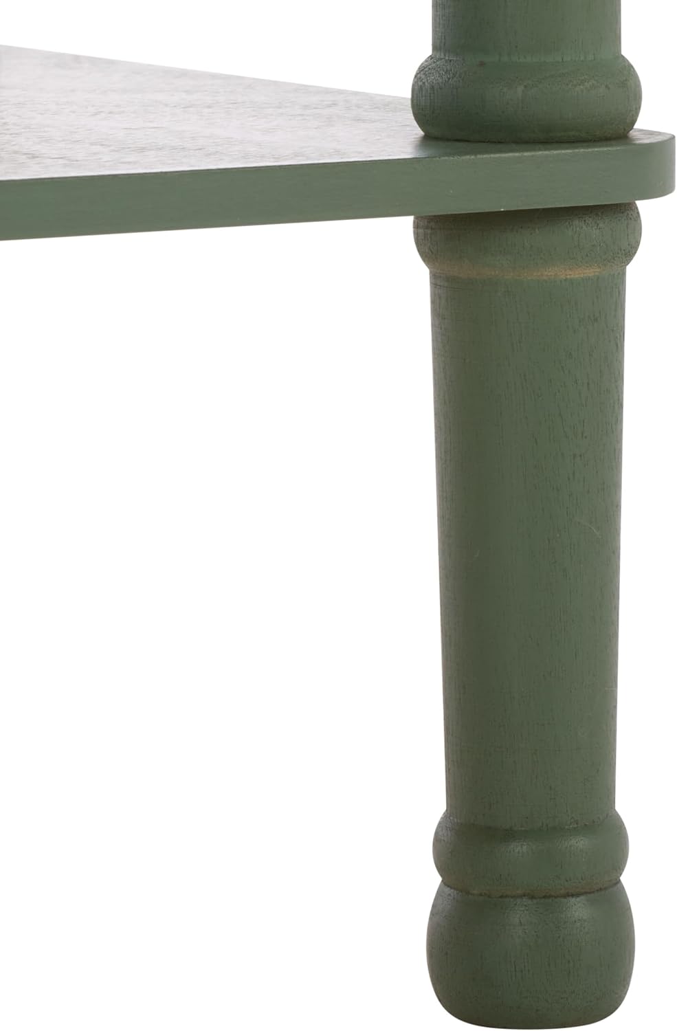 SAFAVIEH Furniture - Tinsley Rectangle Console Table - Dusty Green - Solid Wo...