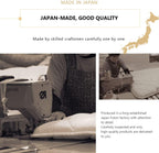 EMOOR Space-Saving Japanese Futon Set (Futon Mattress, Comforter & Pillow) Compact-Twin, Made in Japan, Foldable Floor Sleeping Mattress Shikibuton Tatami Mat Camp Guest-Use