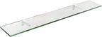 Spancraft Glass C-4.75x21-White Cardinal Glass Shelf, White, 4.75" x 21"