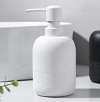 White Soap Lotion Dispenser with A Spare Pump,Liquid Hand Soap Dispenser Sets for Bathroom Countertop,2pcs/Set Soap Dispenser for Kitchen