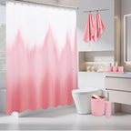 iMucci Bathroom Accessories Bathroom Sets with Shower Curtain, Bath Towel Set, Trash Can, Toilet Brush, Soap Dispenser, Bathroom Accessories Set Complete