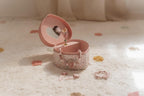 Little Dutch Fairy Garden Heart Music Box with Rotating Ballerina for Girls with Flower Motif Jewellery Box Music