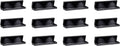 Allure - Bulk Case Of 12 - Luxury Bracelet Box With LED Light, Elegant Diamond Bracelet Case, For Unique Proposal Or Wedding, Long Rectanglar Black Velvet Interior Jewelry Display Gift Box.