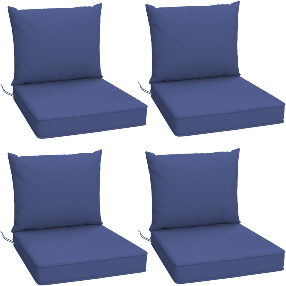 Outdoor Chair Cushions Set of 4, 22 x 22 Inch Patio Furniture Cushions with S...