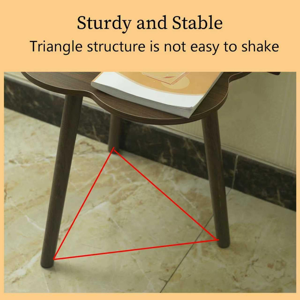 BARENNSU Round End Table Small Side Tables Sofa Table for Small Spaces, Livin...