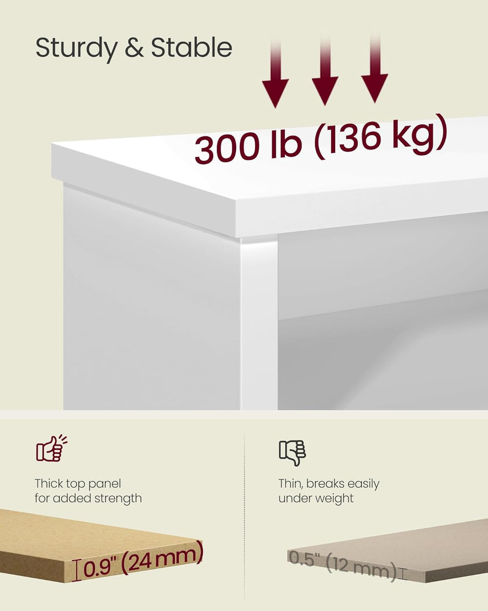 VASAGLE Shoe Bench, Storage Bench, 6 Compartments, Adjustable Shelves, for Li...