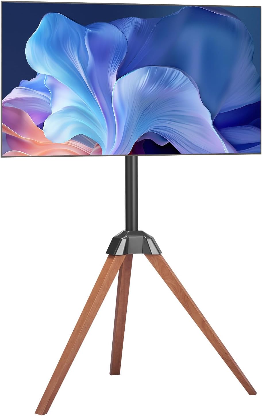 VEVOR Tripod Easel TV Stand, for 40-65 inch Flat Screen/Curved TVs Up to 99 l...