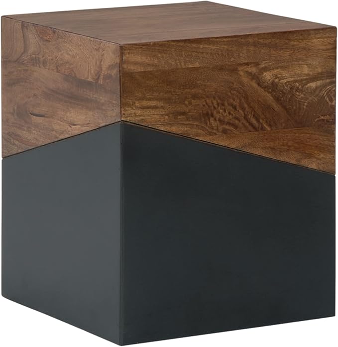 Signature Design by Ashley Trailbend Eclectic Accent End Table, Brown & G...
