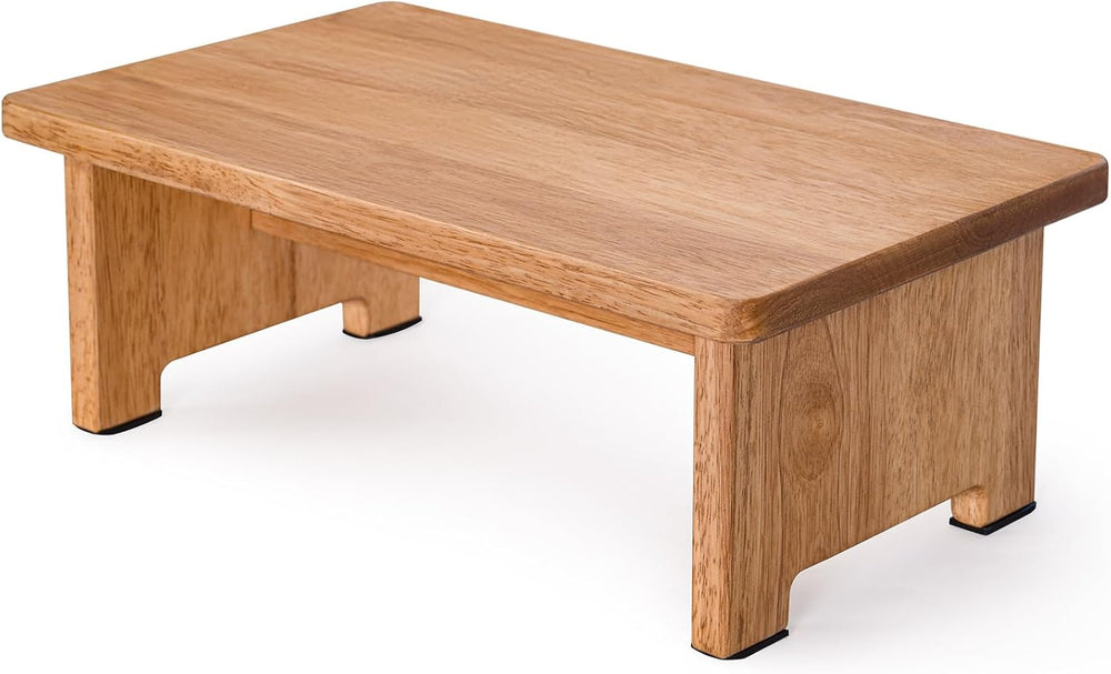Solid Wood Stool Wooden Step Stool Anti-Slip Step Stools for Adults Step Stoo...