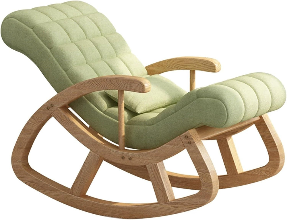 Reading Rocking Chair, Upholstered Glider Armchairs, Reclining Accent Chair w...