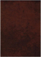 Pemberly Row 75" Traditional Full-Size Faux Leather Futon Mattress with Hinged Innerspring, Foam Construction, in Saddle Brown Finish, Frame Not Included