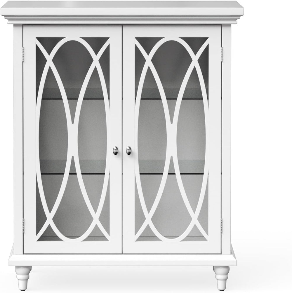 Teamson Home Florence 26 in. x 32 in. 2-Door Freestanding Wooden Floor Cabine...