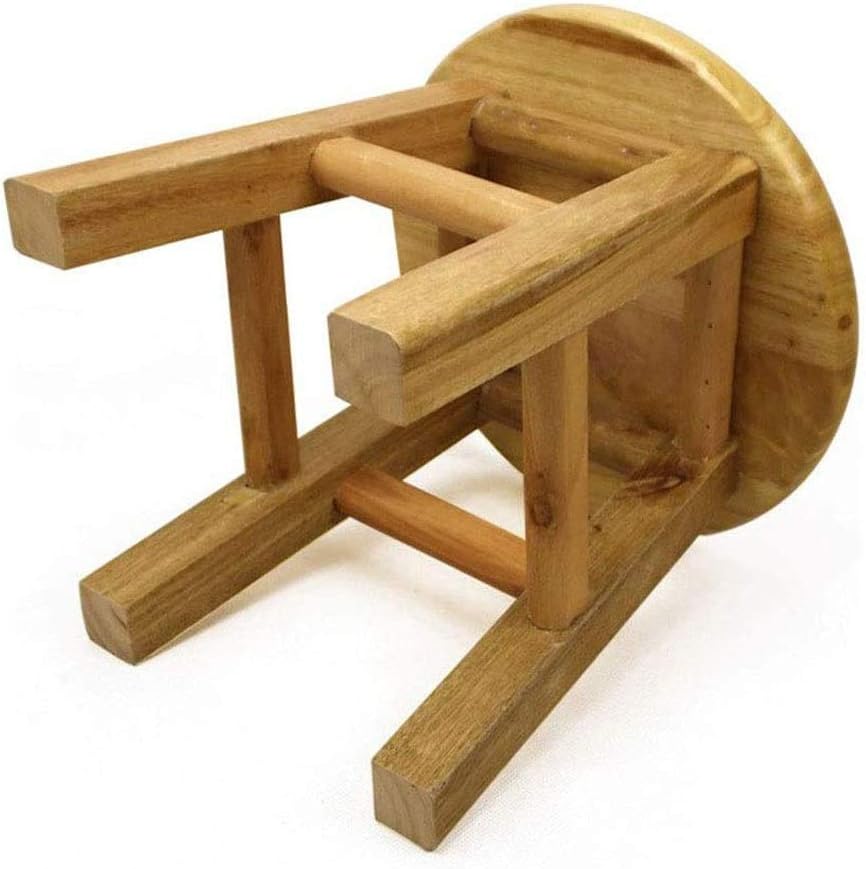 Footstool, Wooden Small Wooden Stools - and Fashionable Footstools, Compact a...