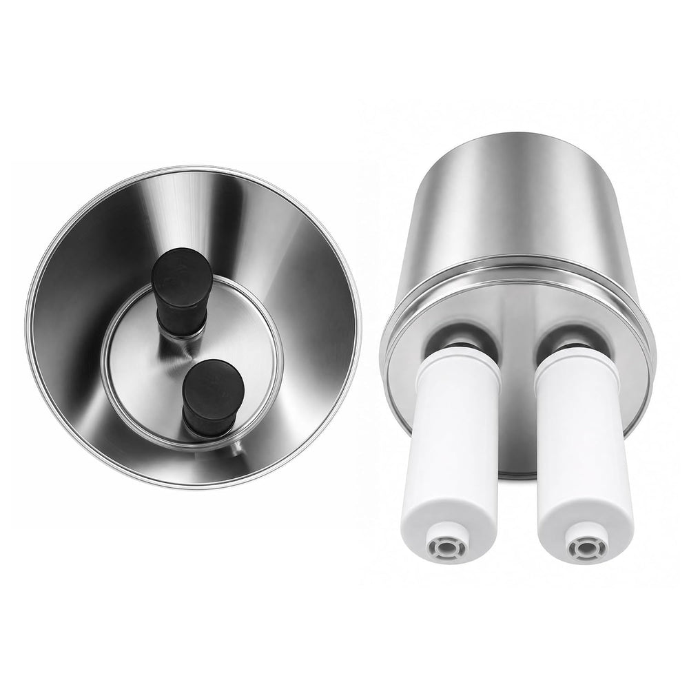 Pureday 3 Gallon Stainless Steel Gravity Water Filter, Meets NSF 42/53/401