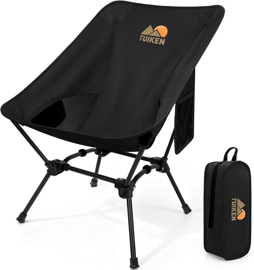 Ultralight Camping Chair Backpacking Chair, Portable Camp Chair with Cup Hold...