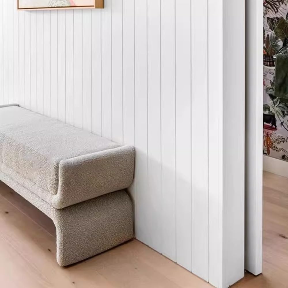 Modern Bedside Stool Bedroom Bench Simple Special-Shaped Living Room Long Hom...