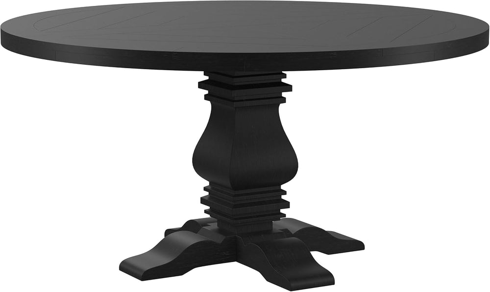 Coaster Home Furnishings - Florence - Pine Wood - Traditional Round Dining Ta...