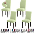 Dining Room Chair Covers - Stretch Kitchen Chair Covers Set of 4, Removable Washable Slipcovers for Home, Hotel, Banquet