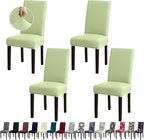 Dining Room Chair Covers - Stretch Kitchen Chair Covers Set of 4, Removable Washable Slipcovers for Home, Hotel, Banquet
