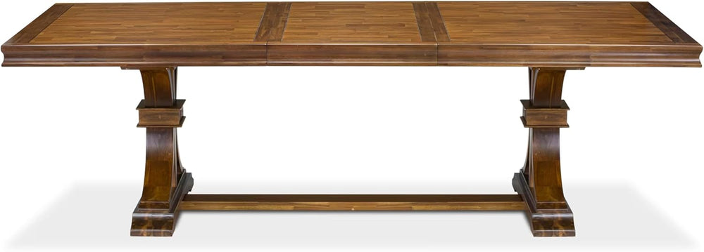 LET-AWA-TP - A Wooden Dining Table with Removable Rectangular Tabletop - Anti...