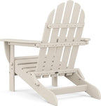 POLYWOOD AD5030SA Classic Folding Adirondack, Sand, 35.00" x 29" x 35.00"