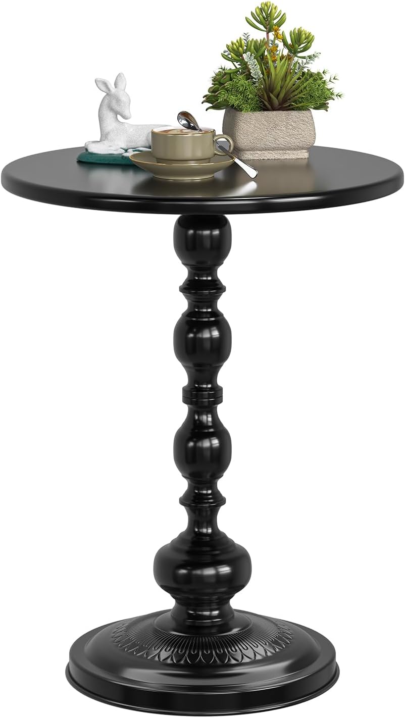 Simple Trending Small Side Table, Round Drink Table End Table, Sofa Table TV ...