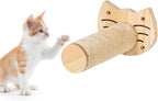 Multi-Level Wooden Wall Perch with Ladder Steps, Felt-Covered Shelves for Climbing & Jumping Activities Wooden Wall Mounted Cats Climbings Frame