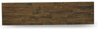 East West Furniture XB076 X-Style Mid Century Modern Dining Bench with Solid Wood Seat, 60x15x18 Inch, Multi-Color