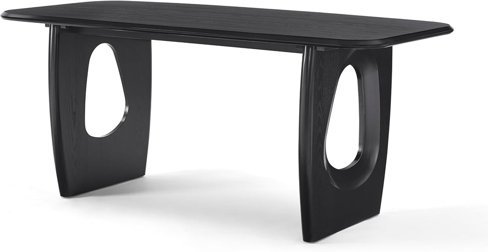 Morden Fort Modern Dining Table for 4-6 People,68'' Rectangle Dining ...