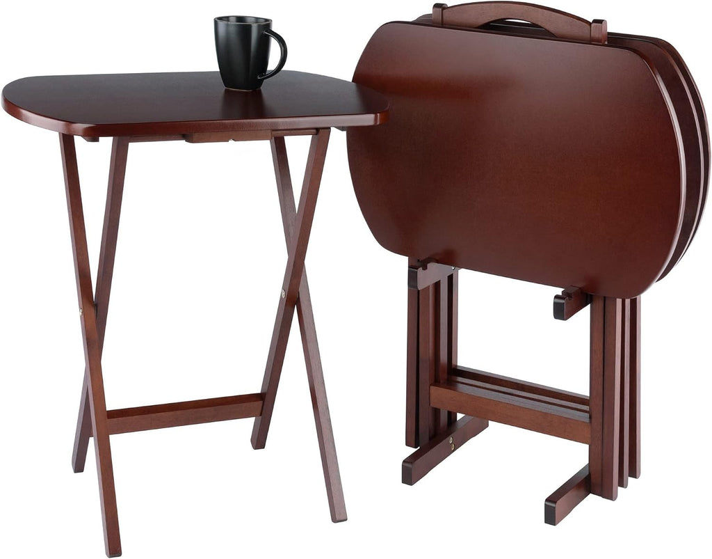 Winsome Wood TV Tray Set
