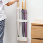 Umbrella Stand Holder Indoor, Umbrella Wall Mount Holder, Umbrellas Holder Rack No Punching Required Storage Rack for Home Indoor (COLOR:White)