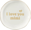 HOME SMILE Mimi Gifts for Grandma Mother's Day-I love You Mimi Ring Dish-Mimi Gifts for Grandma Nana Birthday Christmas Valentine's,Gifts for Mimi from Grandkids Grandchildren