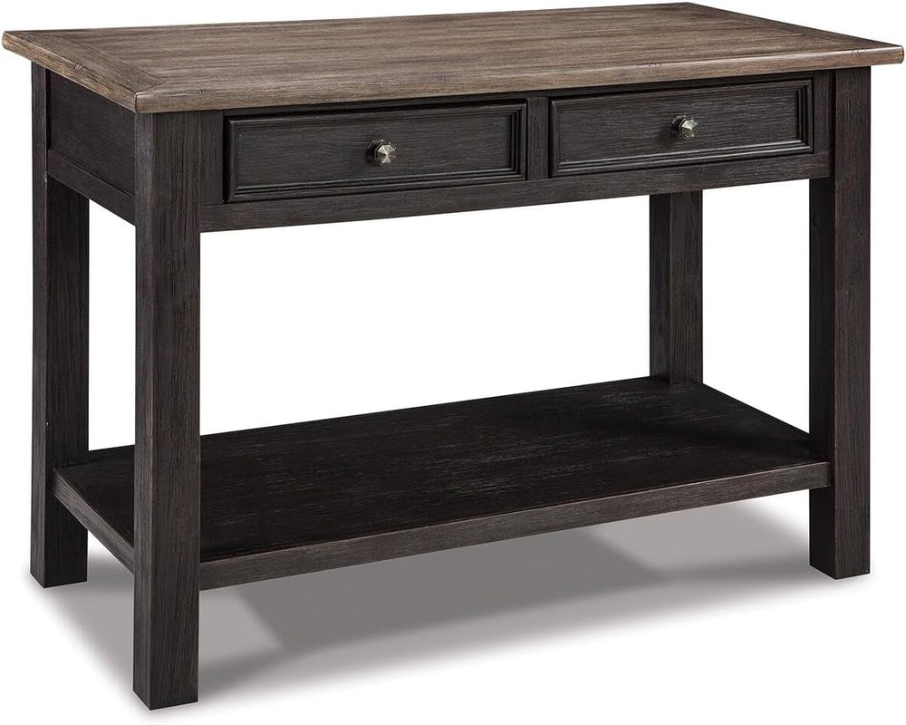 Signature Design by Ashley Tyler Creek Farmhouse Console Table, 2 Drawers | B...