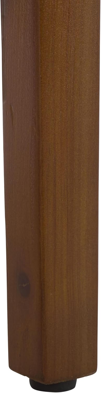 SAFAVIEH Home Collection - Rakoma Round End Table, Walnut Brown Accent Side T...