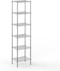 18" Deep x 24" Wide x 96" Height Wire Shelving Kit | 6-Tier | NSF Commercial Storage Rack Unit