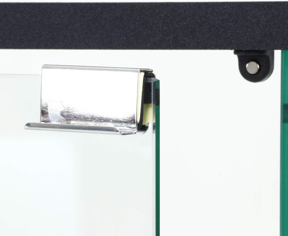 不二貿易(Fujiboeki) 3 Tiers Glass Collection Case, 高さ86cm, Clear