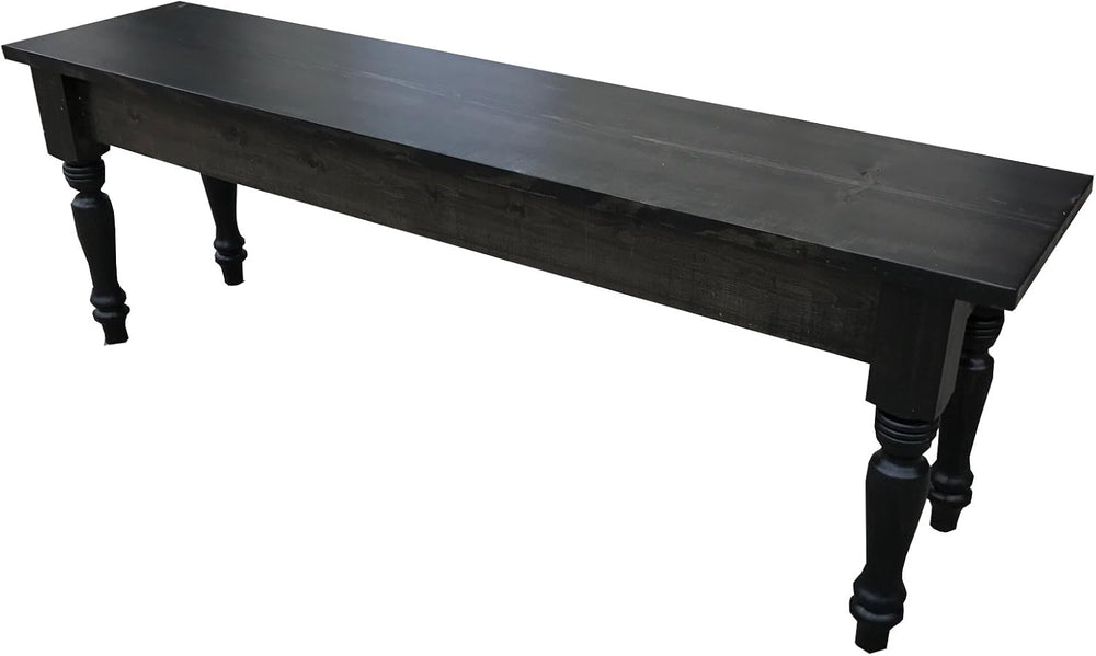 Franklin Farm Bench- Black (72)