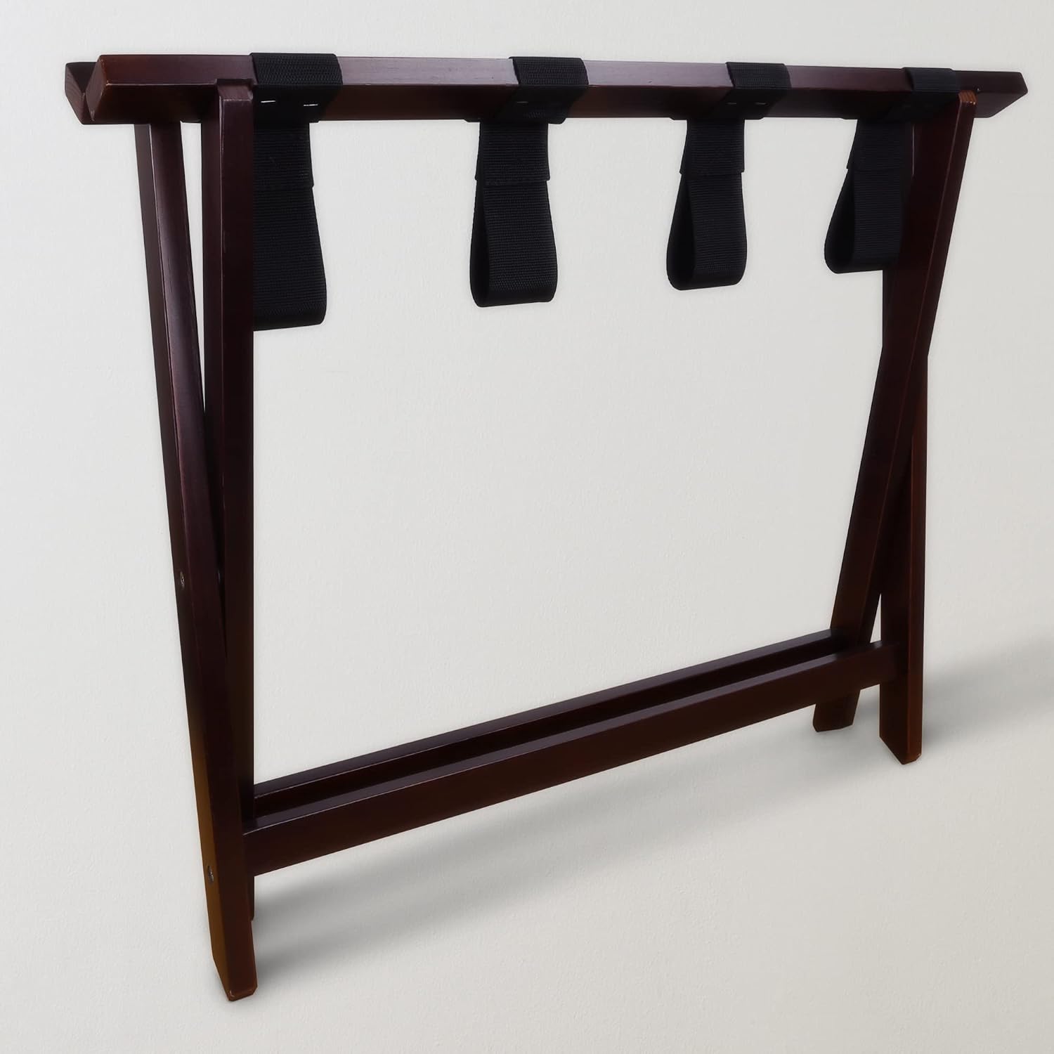 Casual Home Heavy Duty 30" Extra-Wide Luggage Rack, solid wood