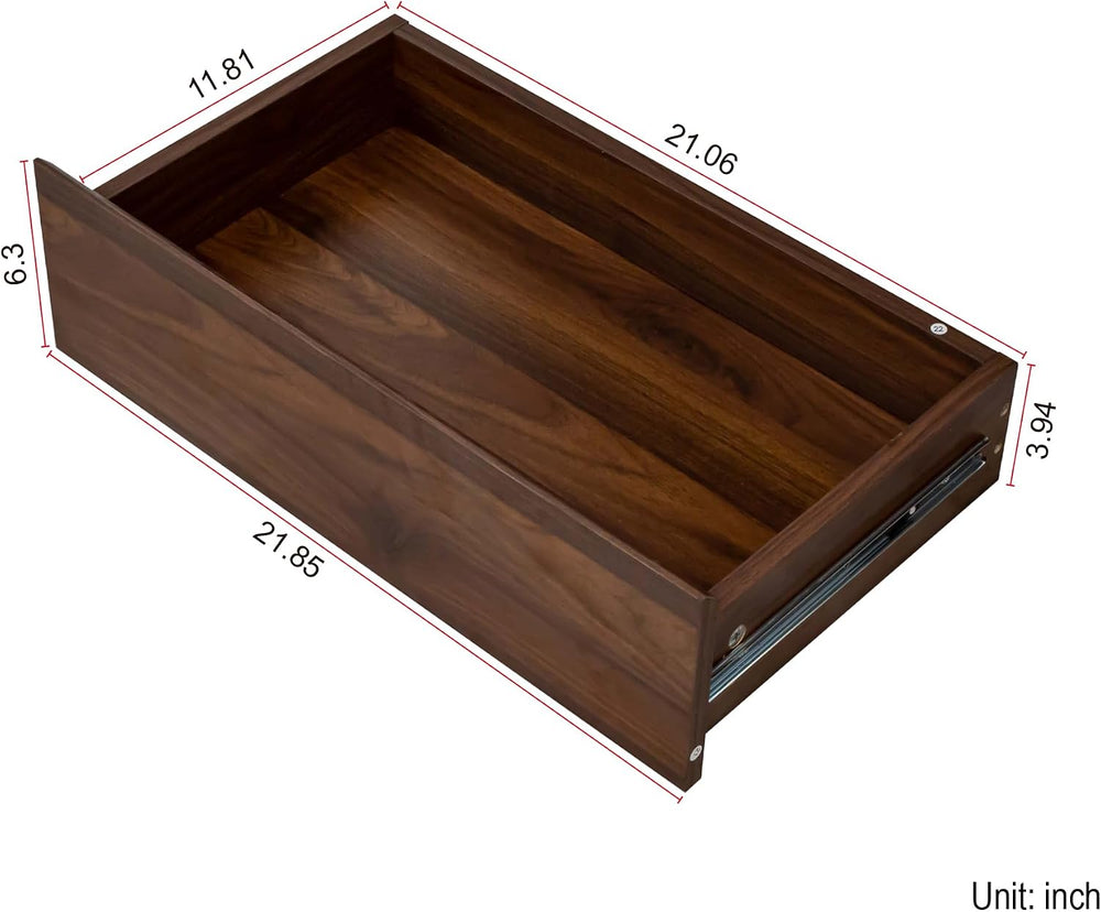 Modern Kitchen Pantry, Freestanding Storage Cabinet with 4 Doors, 4 Drawers &...