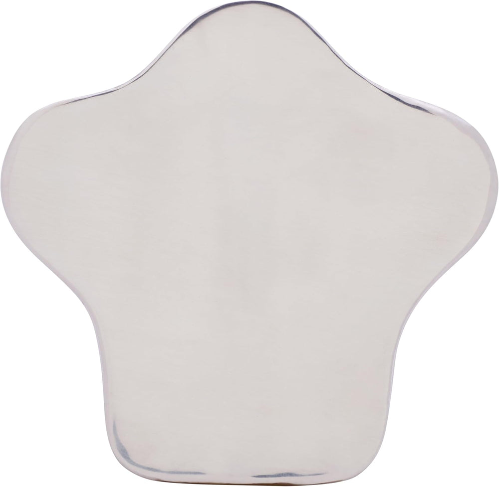 SAFAVIEH Home Collection - Tonnie Modern Side Table, Silver Polished Metal, D...