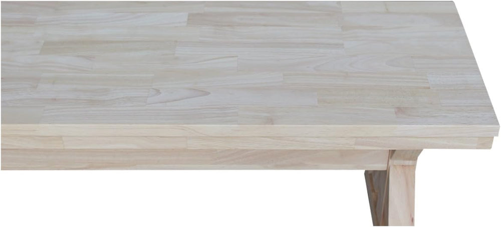 IC International Concepts, Canyon Collection Solid Bench, Solid Real Wood, St...
