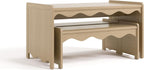 Storkcraft Casablanca Montessori Indoor Kids Table & Bench Set – Premium Kids Activity Table and Bench Set, Toddler Furniture for Crafts and Snack Time, Durable & Easy-to-Clean Surface (Driftwood)