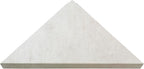 Palisade Vinyl Waterproof Corner Shower Shelf in Wintry Mix
