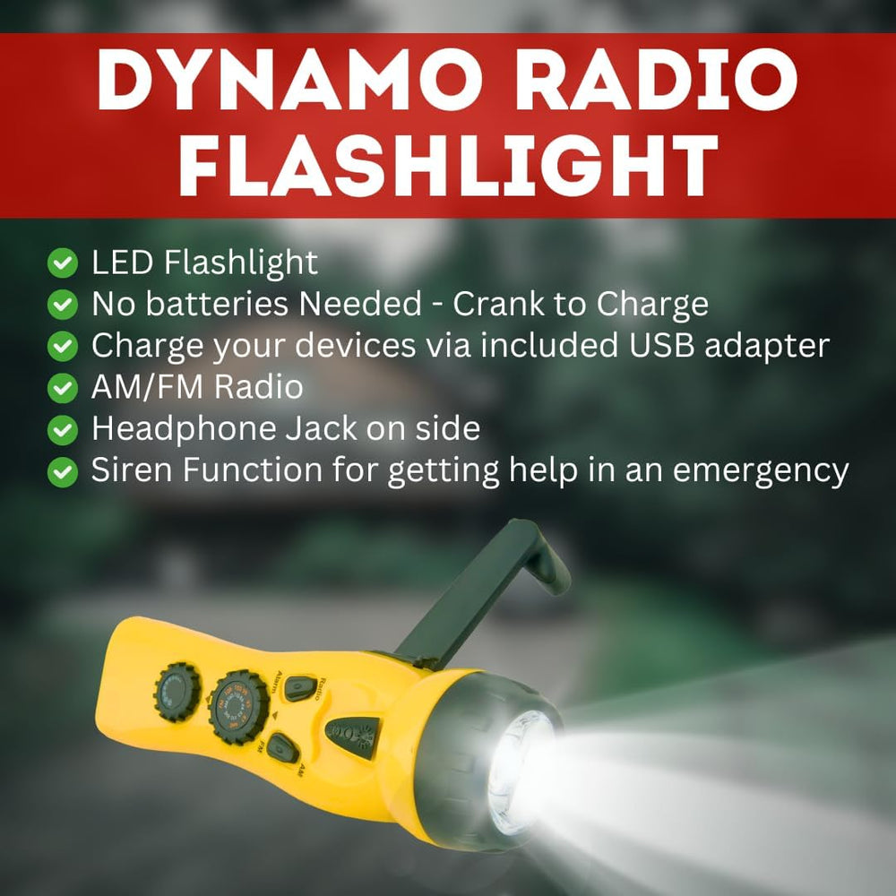 Emergency Zone Power Outage Emergency Kit - Items to Provide Light in Durable...