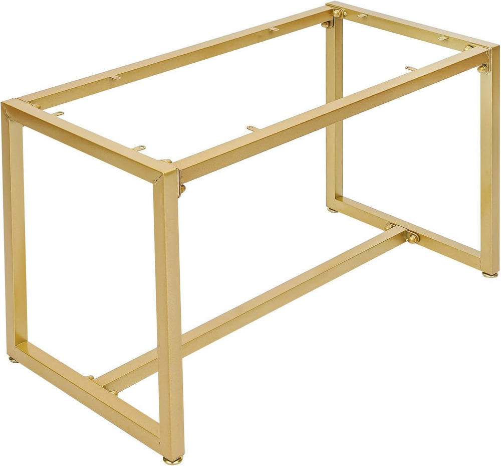 Modern Nesting Tables Retail Display Tables Set of 2 Gold Shoe Handbag Displa...